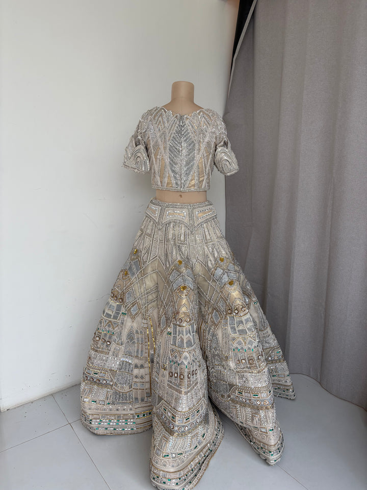 Sulakshana Monga Couture Embellished Lehenga Set