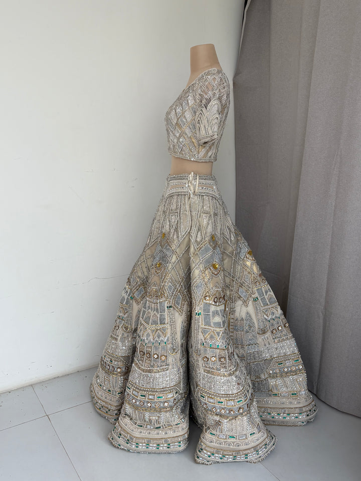 Sulakshana Monga Couture Embellished Lehenga Set
