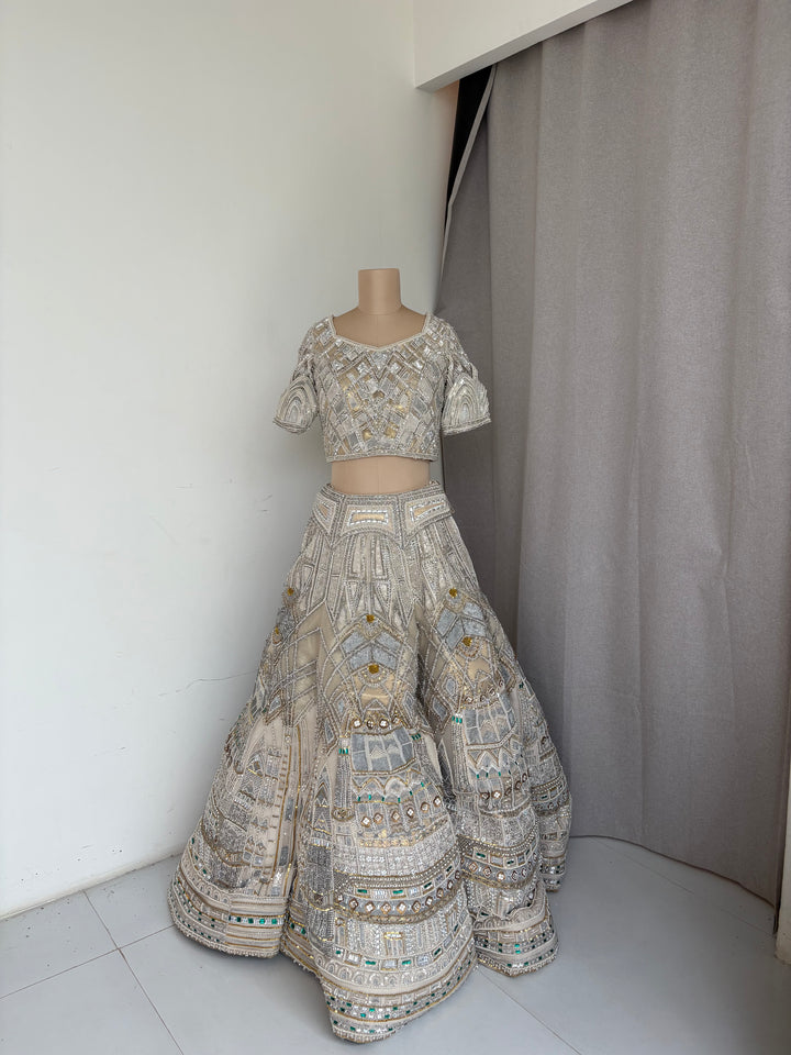 Sulakshana Monga Couture Embellished Lehenga Set