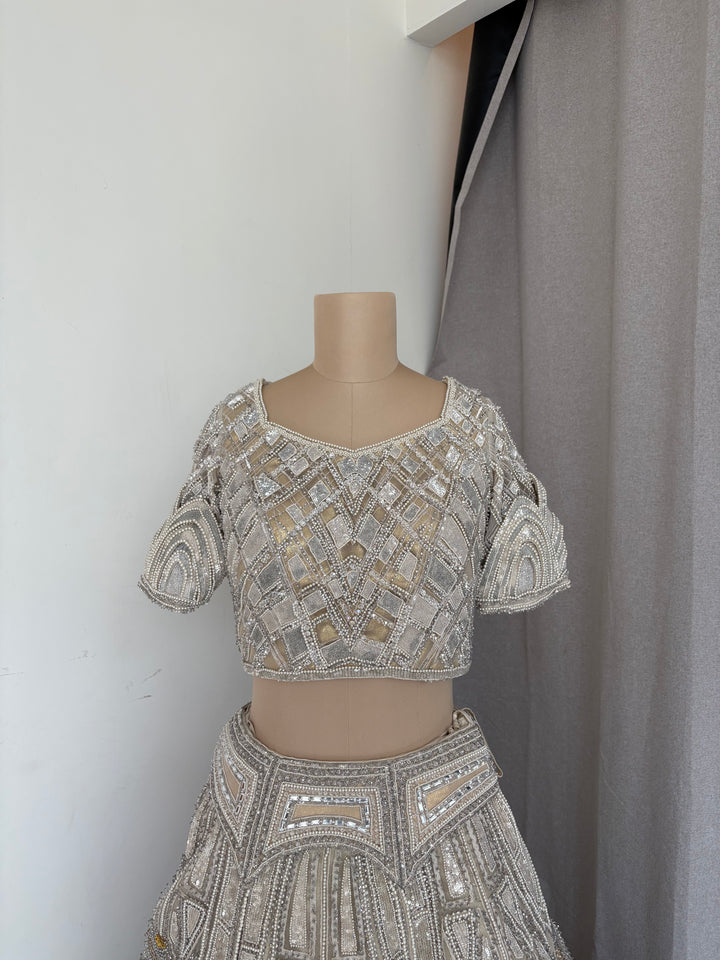 Sulakshana Monga Couture Embellished Lehenga Set
