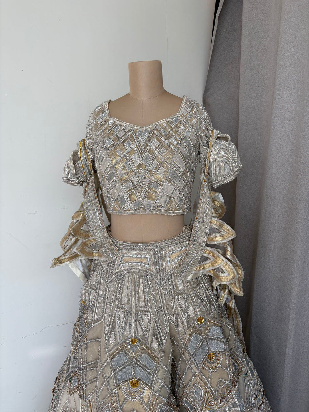 Sulakshana Monga Couture Embellished Lehenga Set
