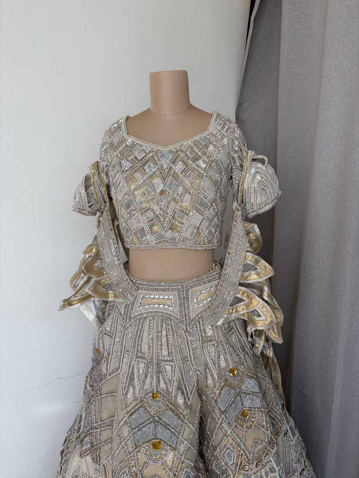 Sulakshana Monga Couture Embellished Lehenga Set