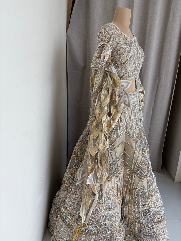 Sulakshana Monga Couture Embellished Lehenga Set