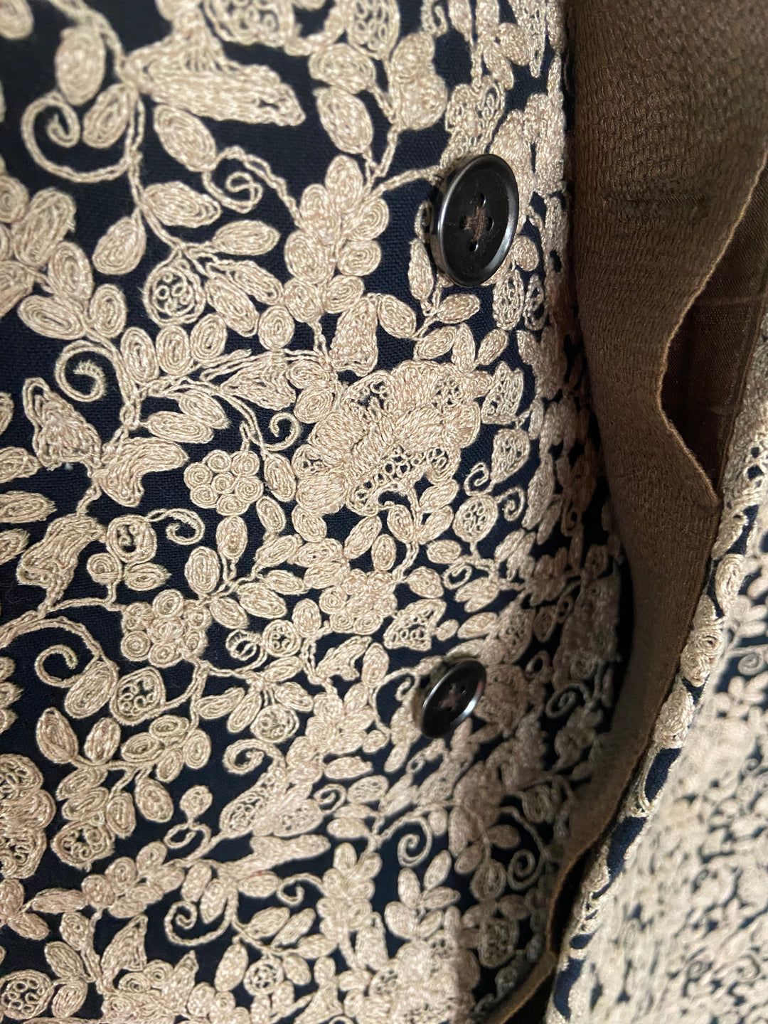 Sabyasachi Ivory Kurta Set with Embroidered Nehru Jacket