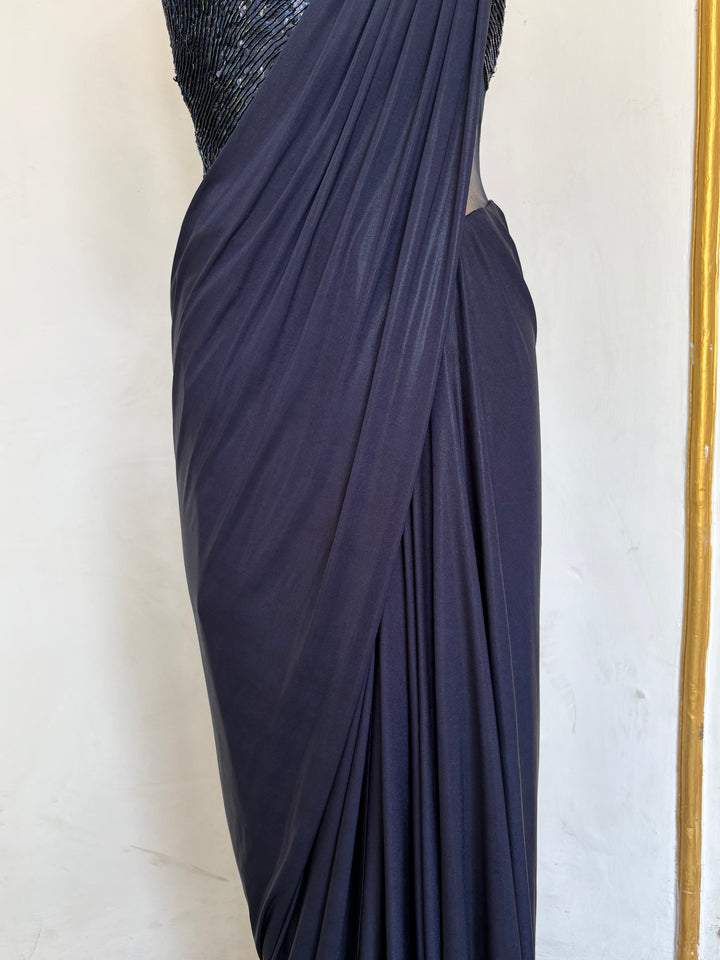 Gaurav Gupta Draped Saree Gown