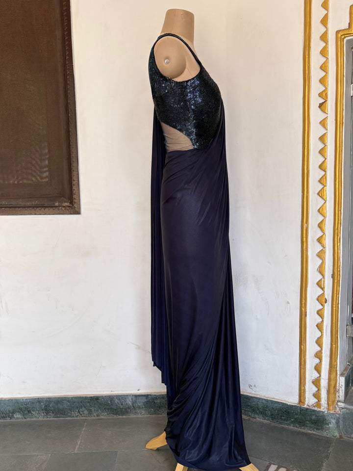 Gaurav Gupta Draped Saree Gown