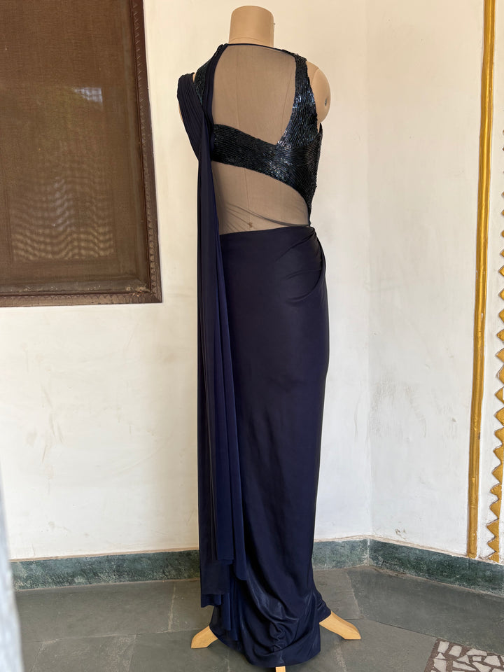 Gaurav Gupta Draped Saree Gown