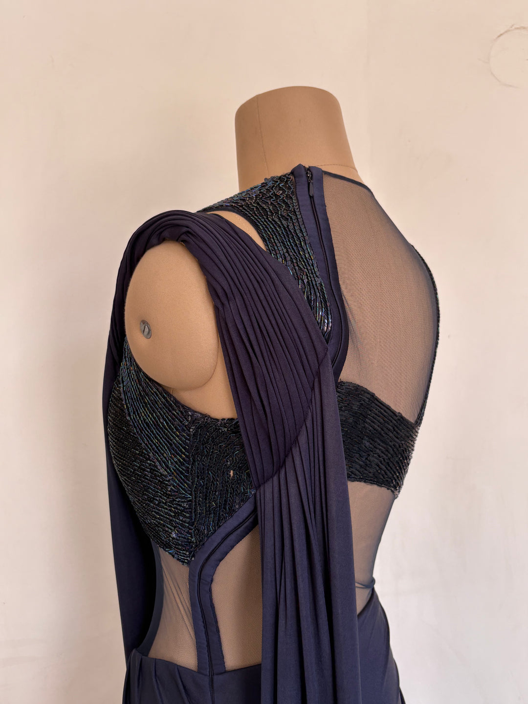 Gaurav Gupta Draped Saree Gown