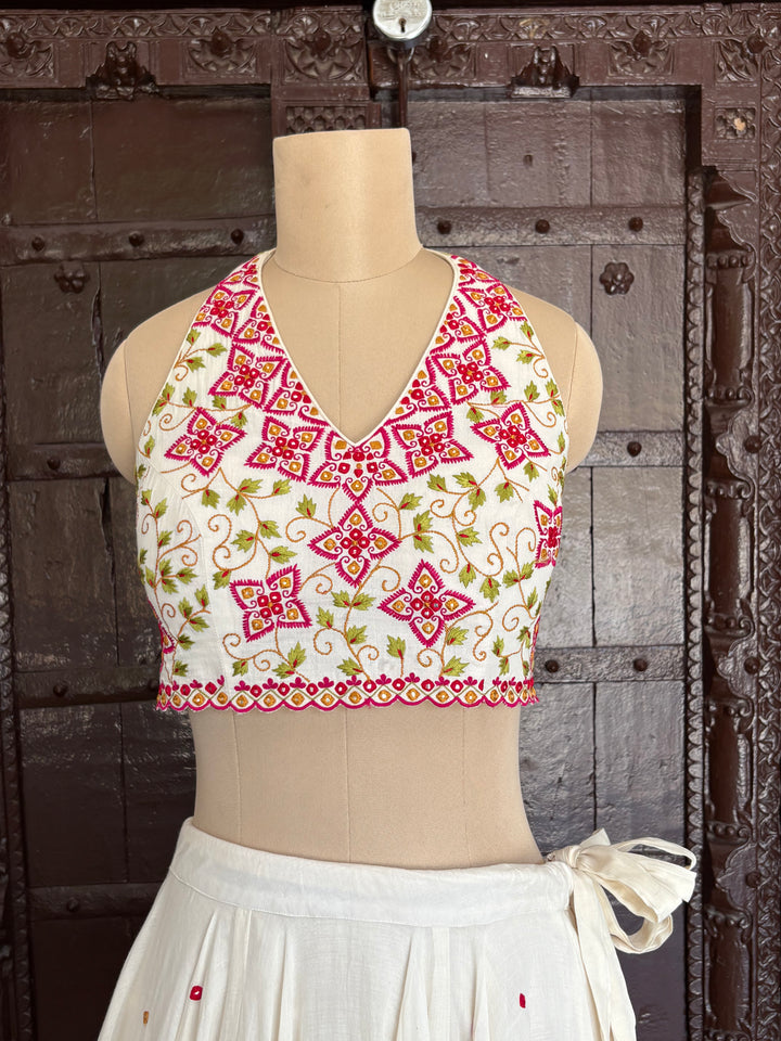 Punit Balana Ivory Embroidered Lehenga Set