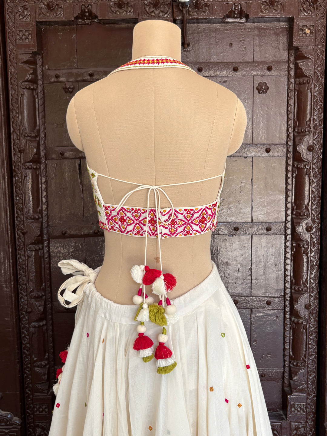 Punit Balana Ivory Embroidered Lehenga Set