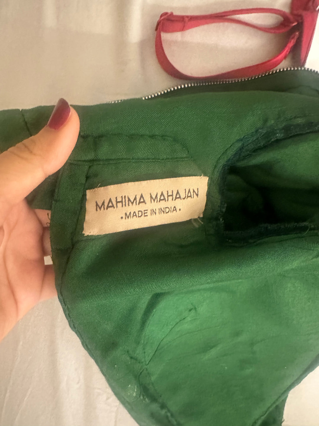 Mahima Mahajan Navya Floral Pattern Pre Draped Saree