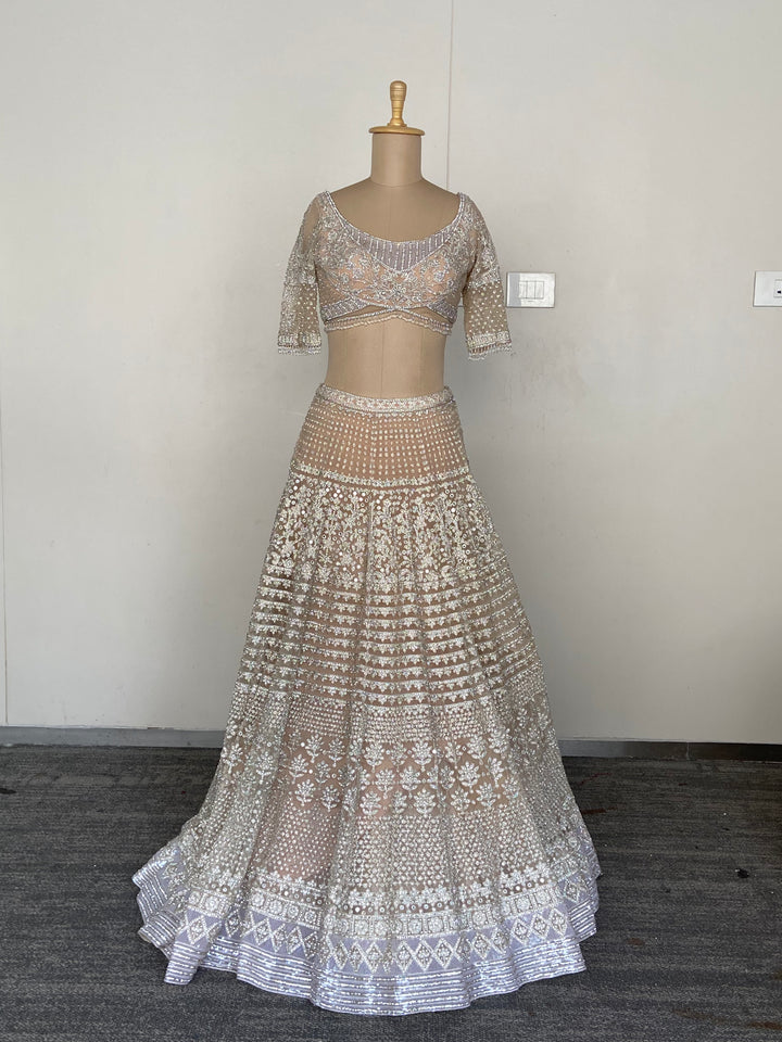 Falguni Shane Peacock Embellished Lehenga Set