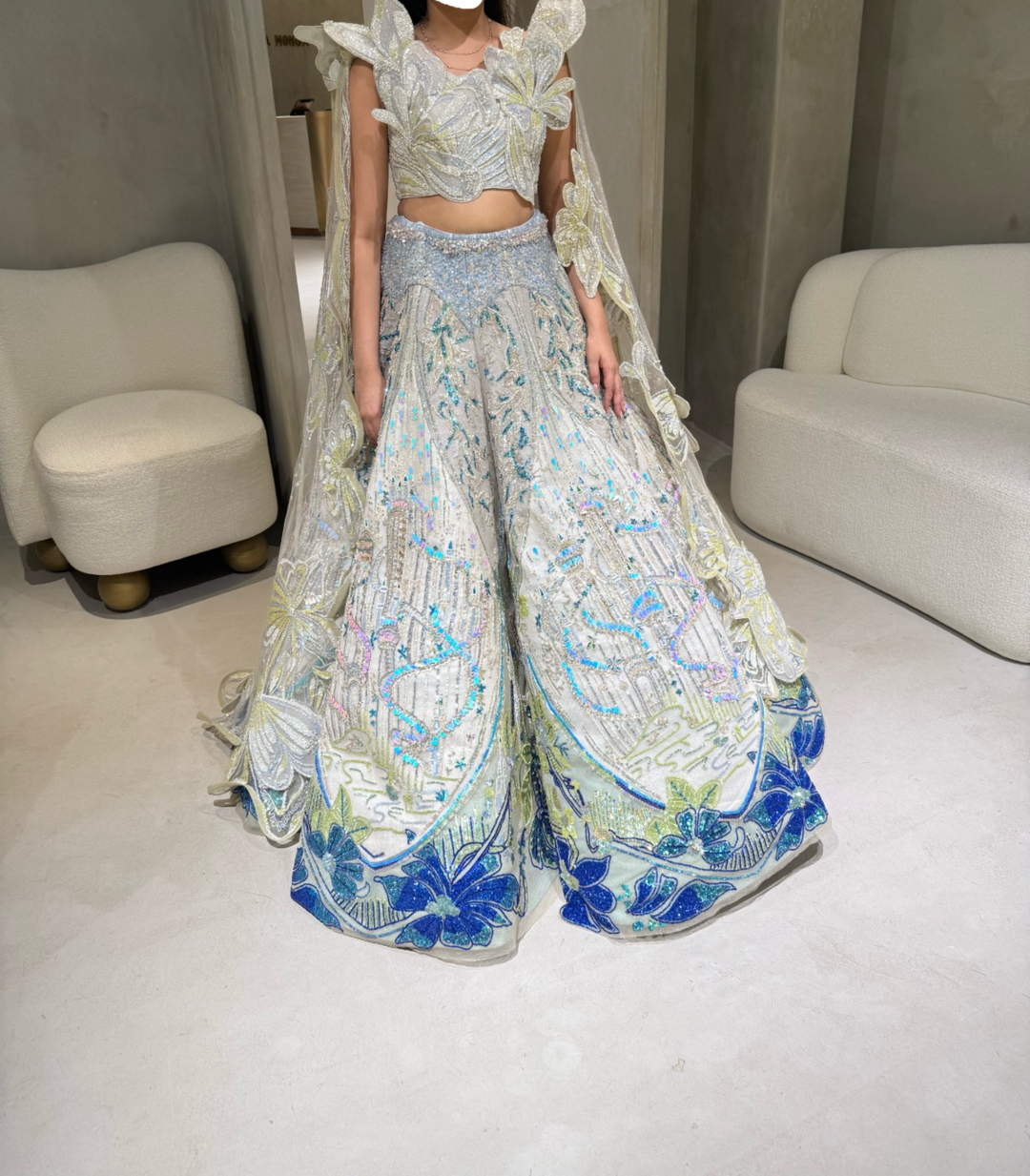 Sulakshana Monga Embellished Lehenga Set