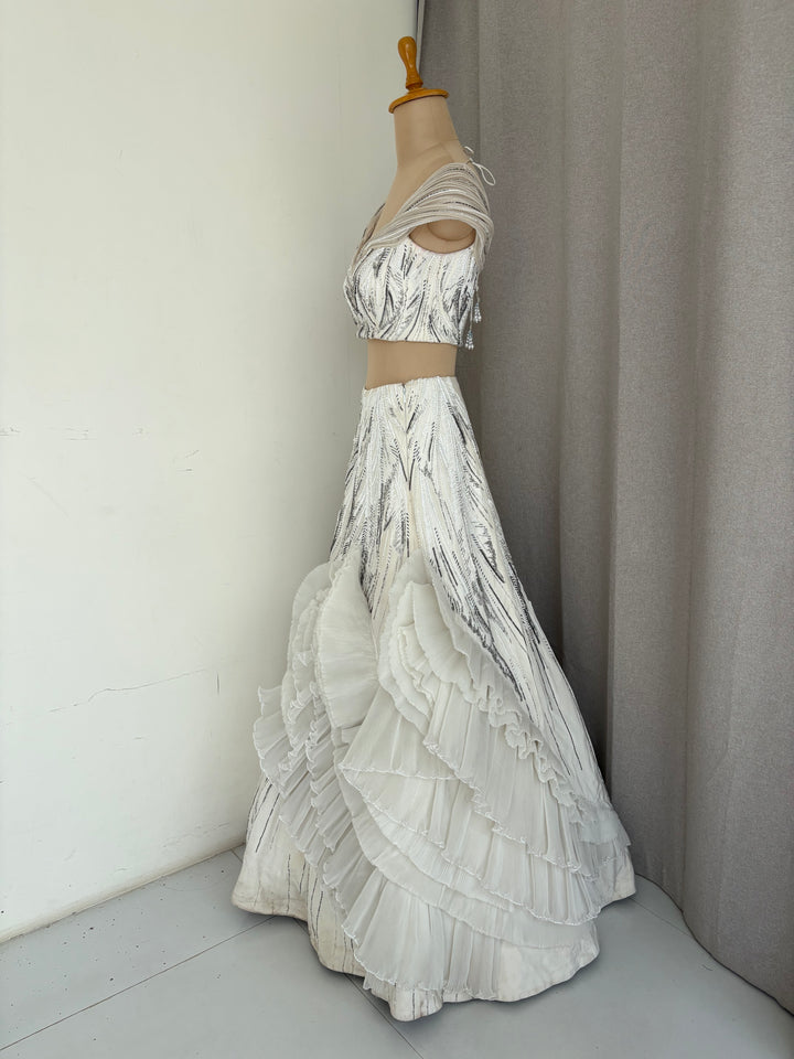 Gaurav Gupta Embellished Lehenga Set