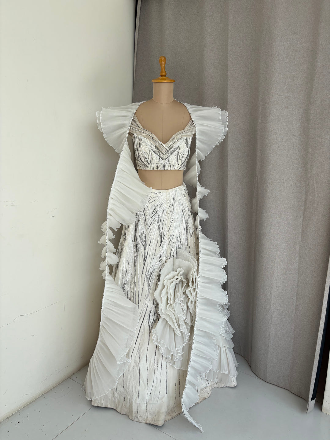 Gaurav Gupta Embellished Lehenga Set
