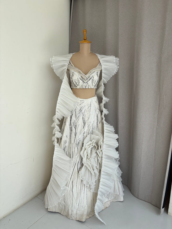 Gaurav Gupta Embellished Lehenga Set