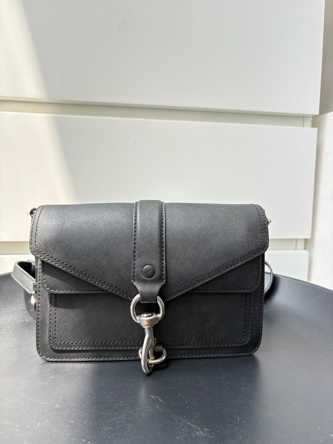 Rebecca Minkoff Saffiano Leather Crossbody Bag