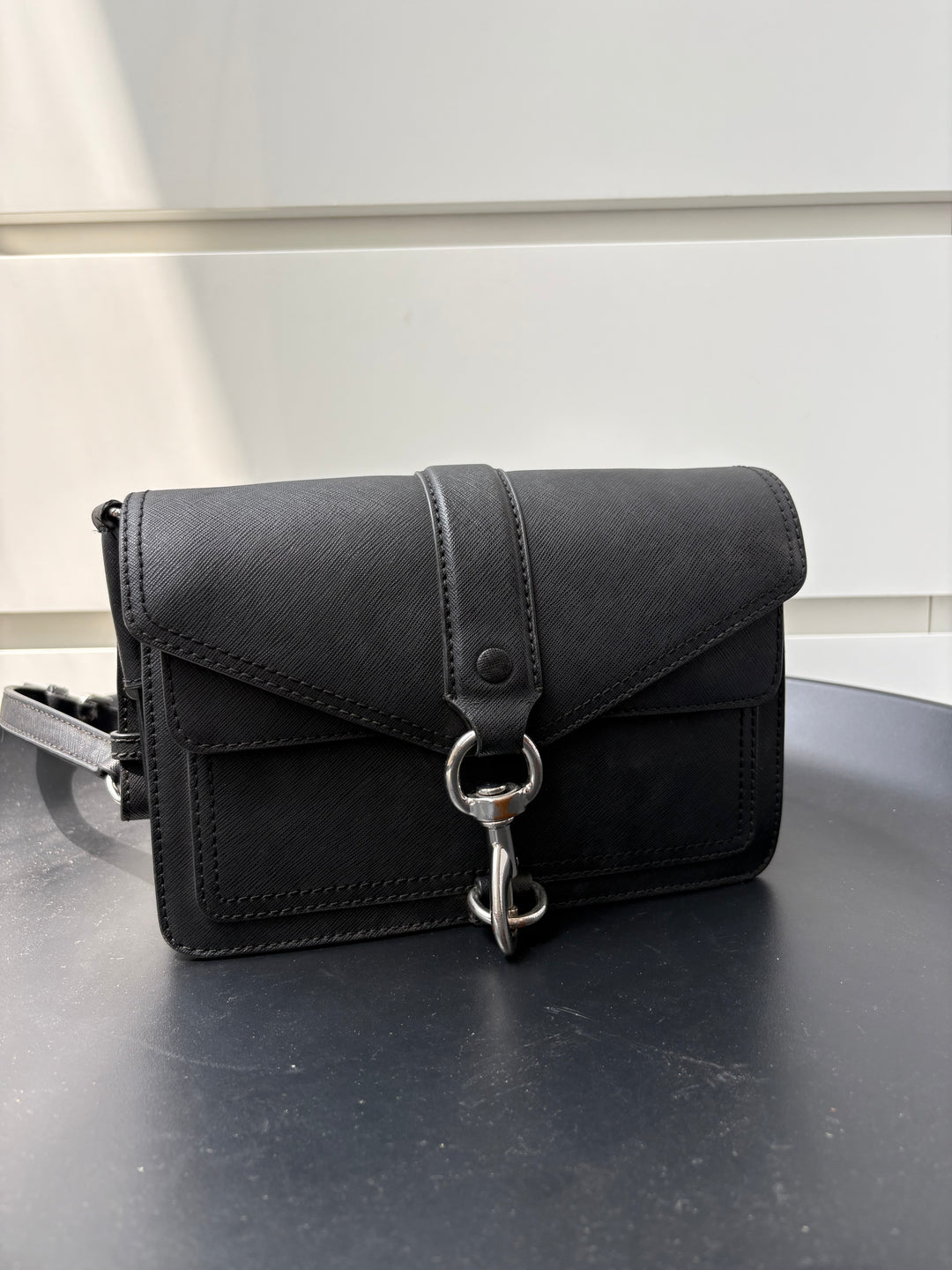 Rebecca Minkoff Saffiano Leather Crossbody Bag