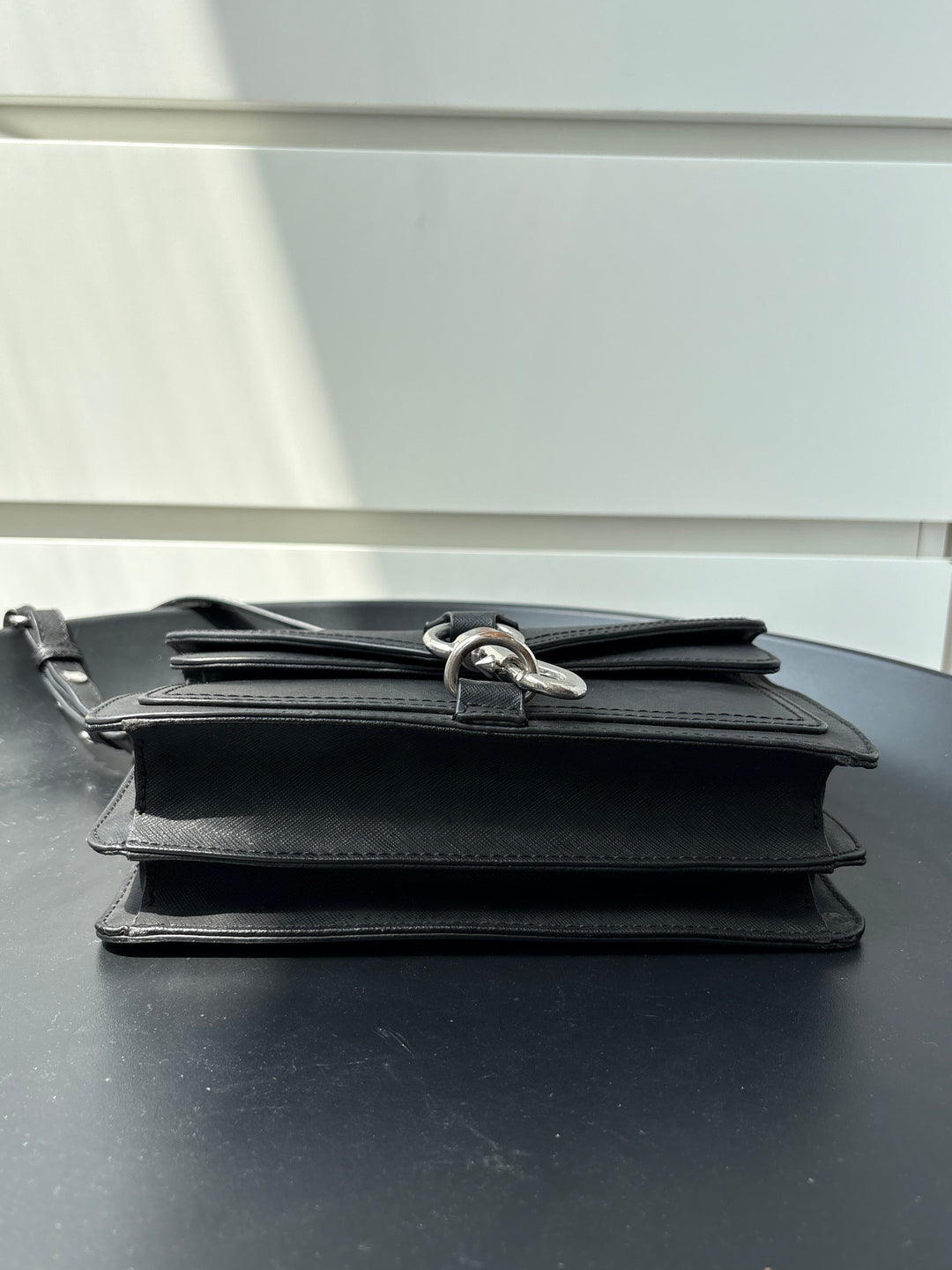 Rebecca Minkoff Saffiano Leather Crossbody Bag
