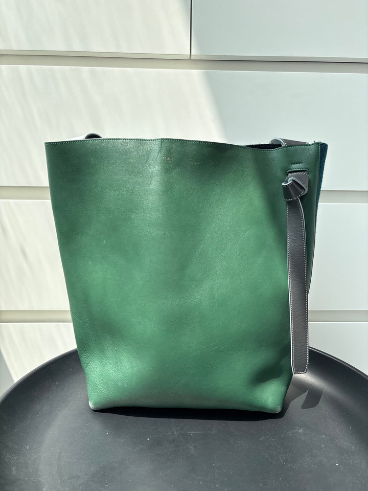 Celine Twisted Leather Tote