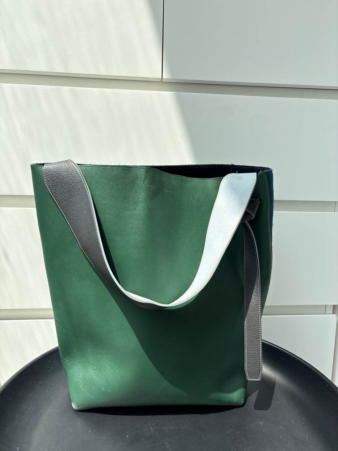 Celine Twisted Leather Tote