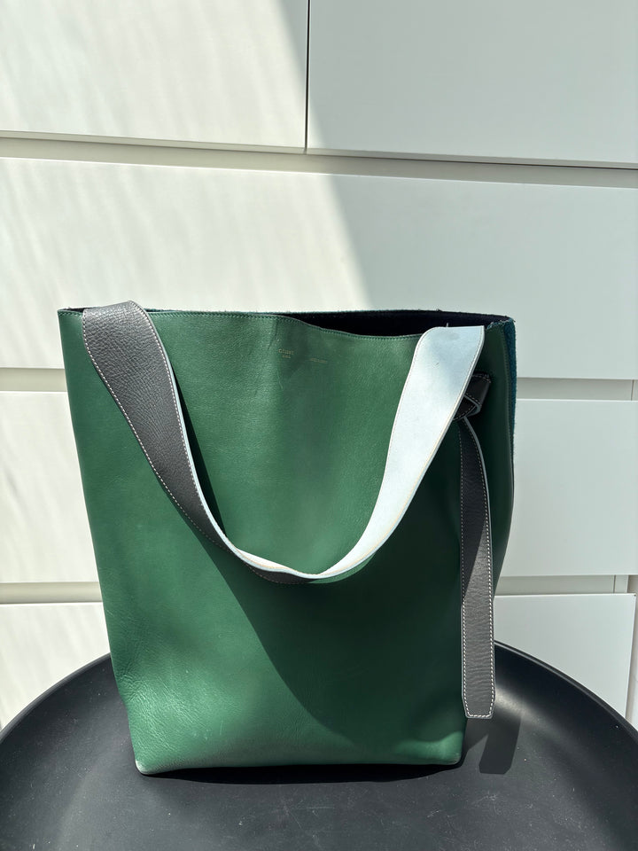 Celine Twisted Leather Tote