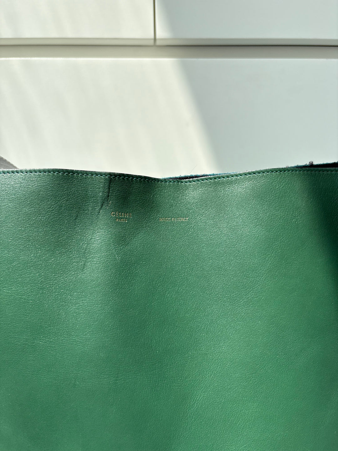 Celine Twisted Leather Tote