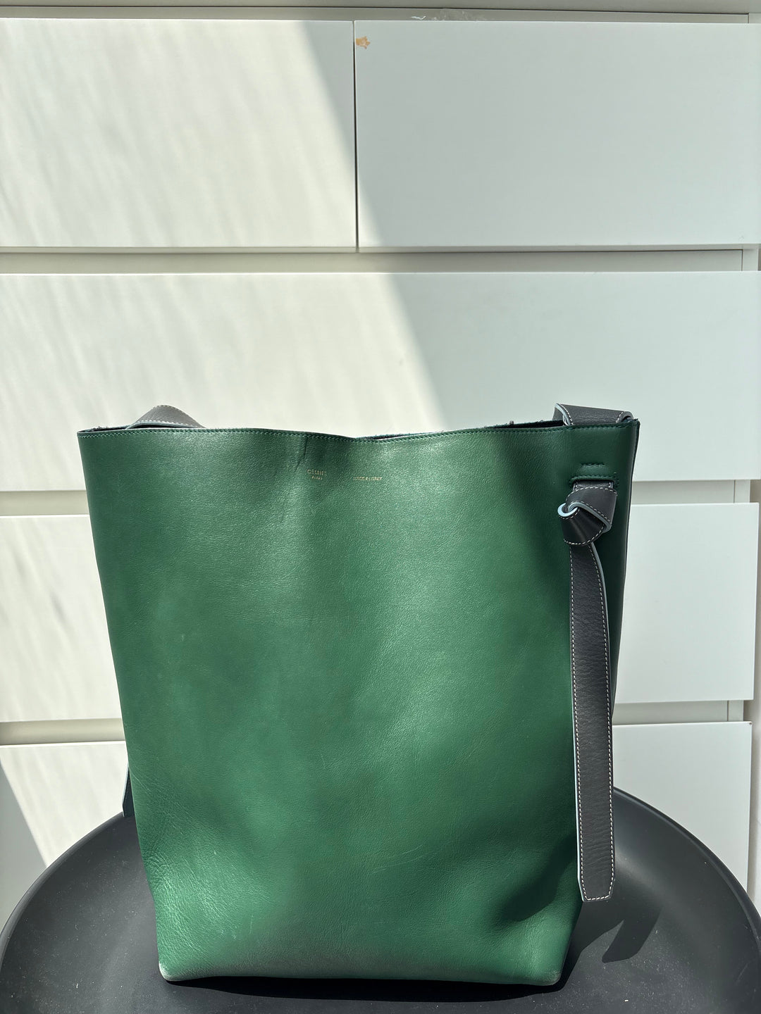 Celine Twisted Leather Tote