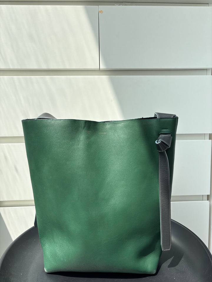 Celine Twisted Leather Tote