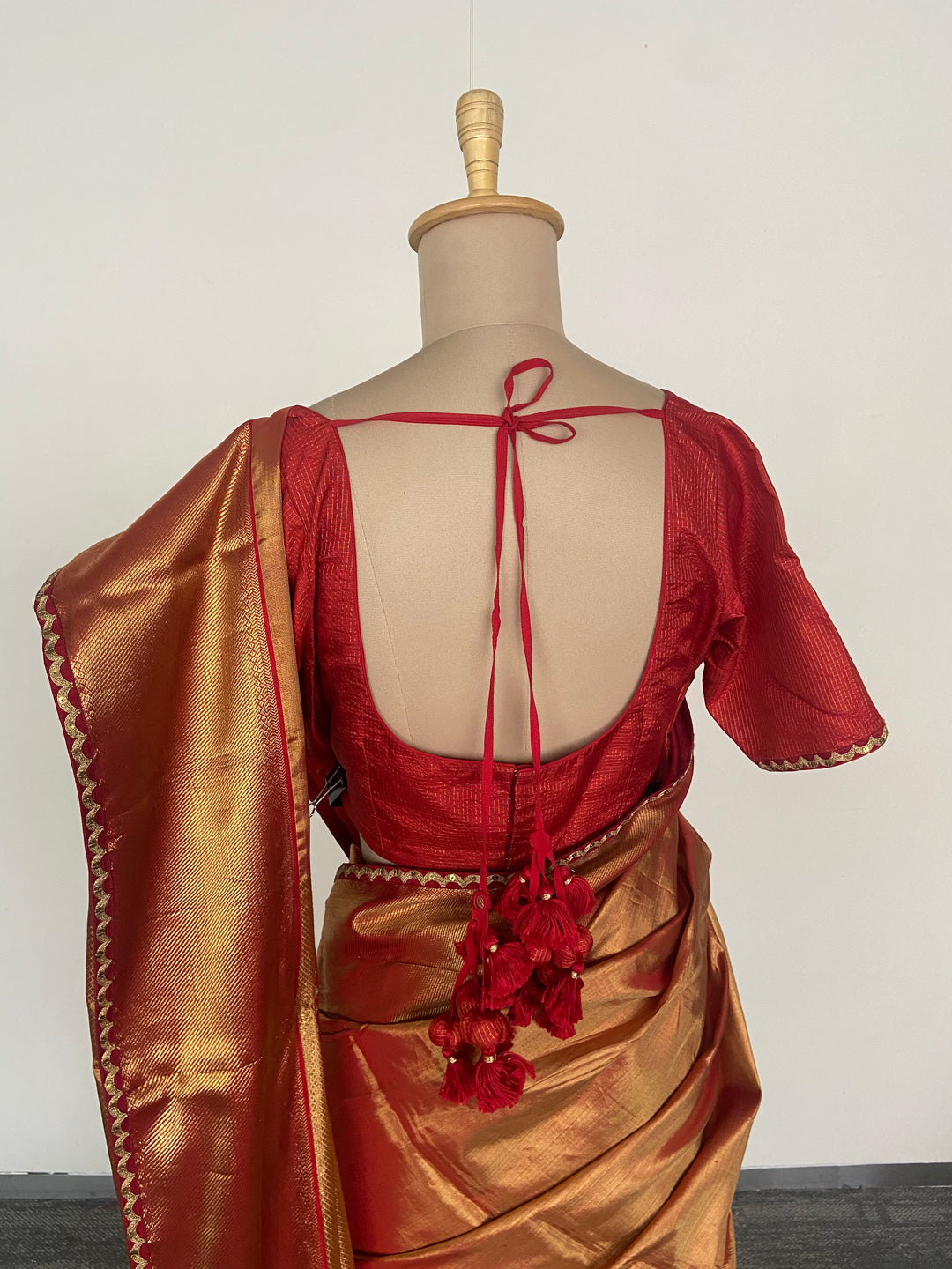 Sabyasachi Silk Saree Set with Dupatta