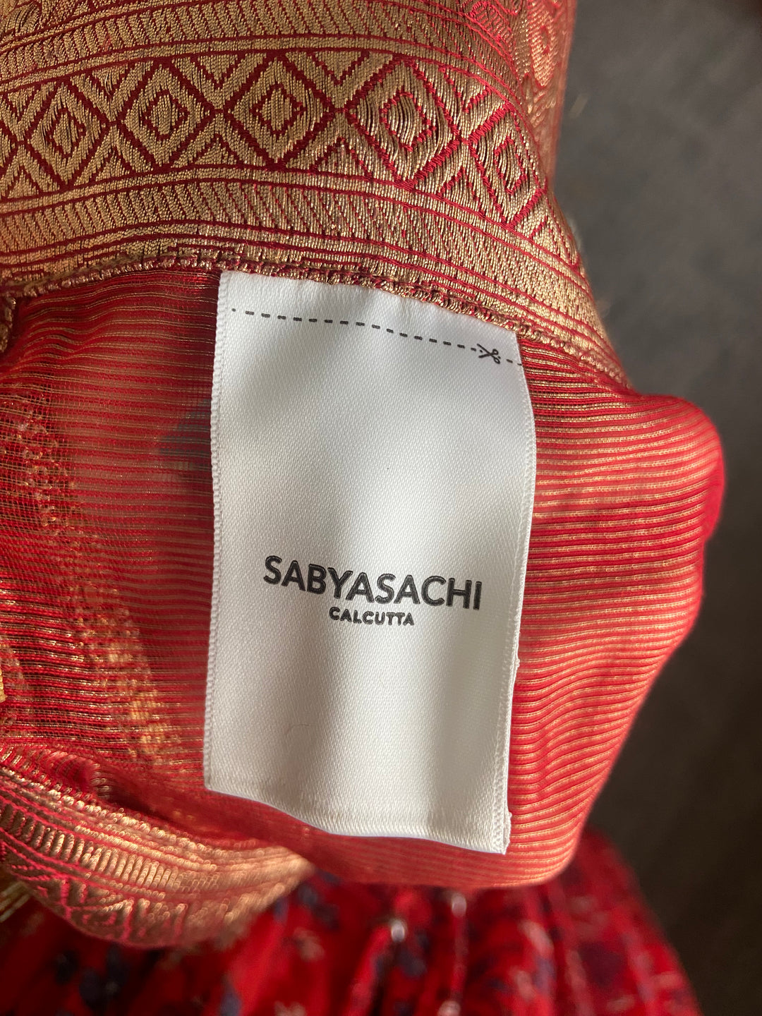 Sabyasachi Silk Saree Set with Dupatta