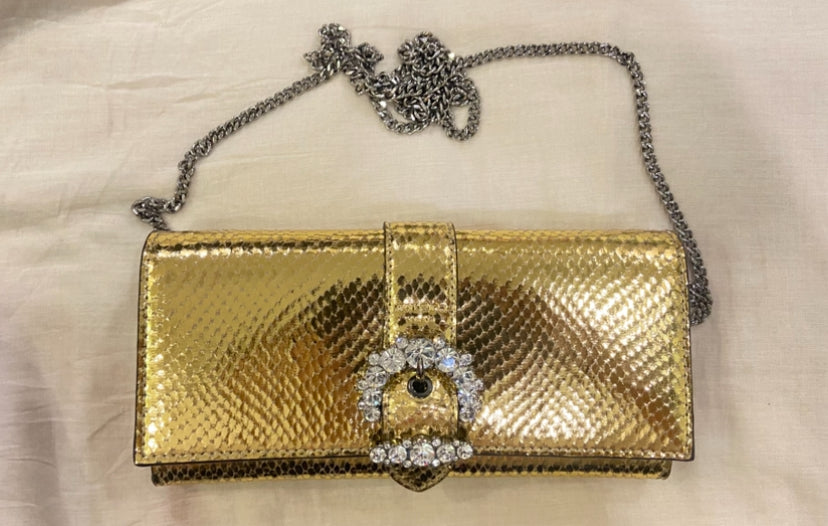 Jimmy Choo Cheri Leather Crossbody Bag