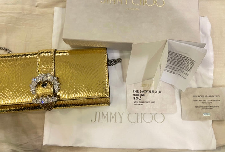 Jimmy Choo Cheri Leather Crossbody Bag