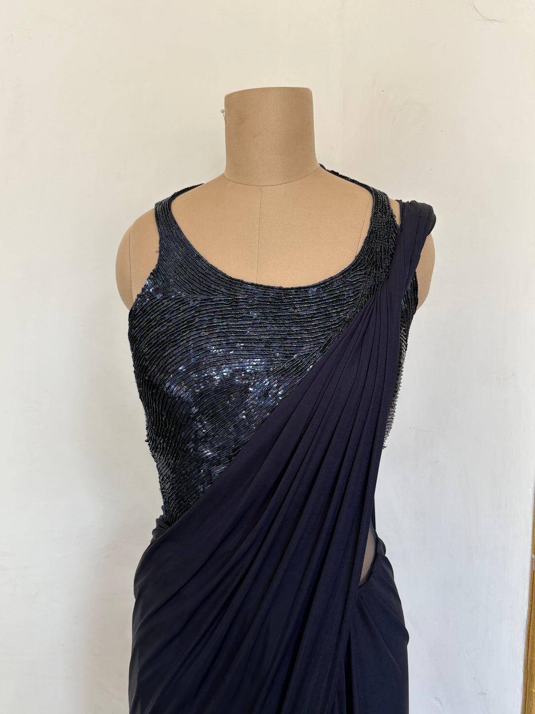 Gaurav Gupta Draped Saree Gown