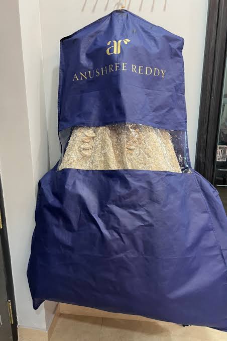 Anushree Reddy Ahilaya Floral Bridal Lehenga Set