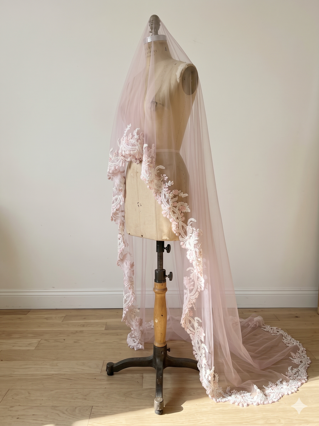 Rianta’s Blush Pink Embroidered Lehenga
