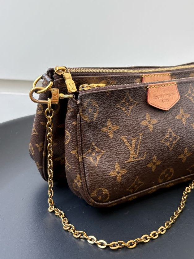 Louis Vuitton Multi Pochette Accessoires Monogram Canvas Crossbody Bag