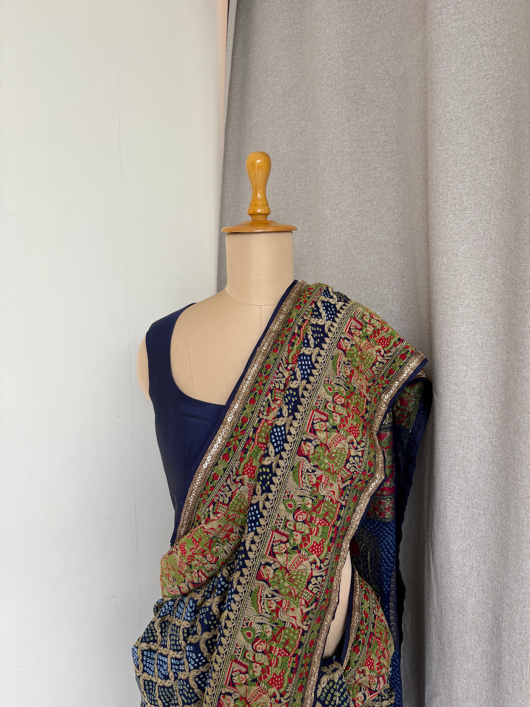 Manish Malhotra Blue Saree Set