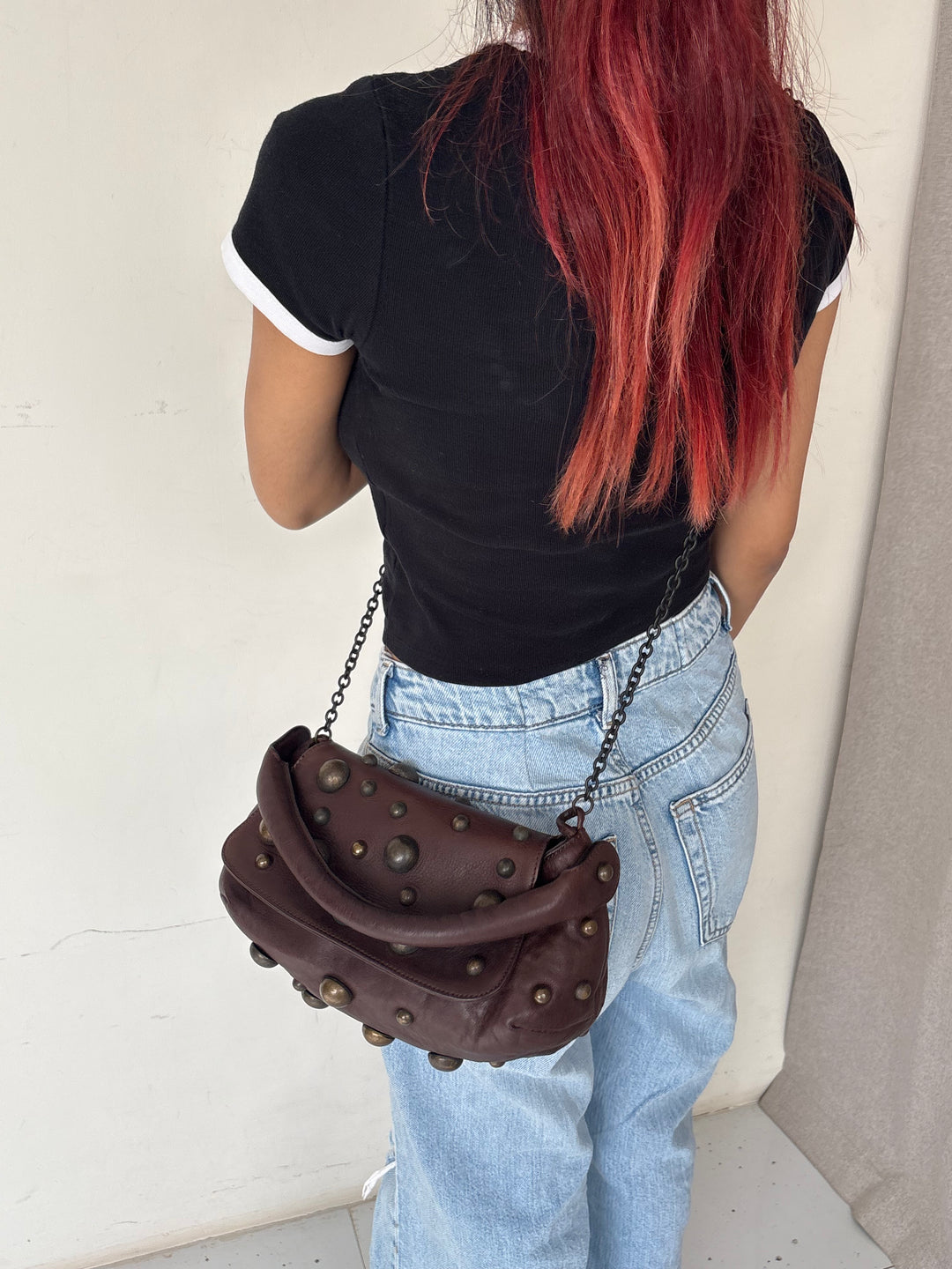Sonia Rykiel Leather Shoulder Bag