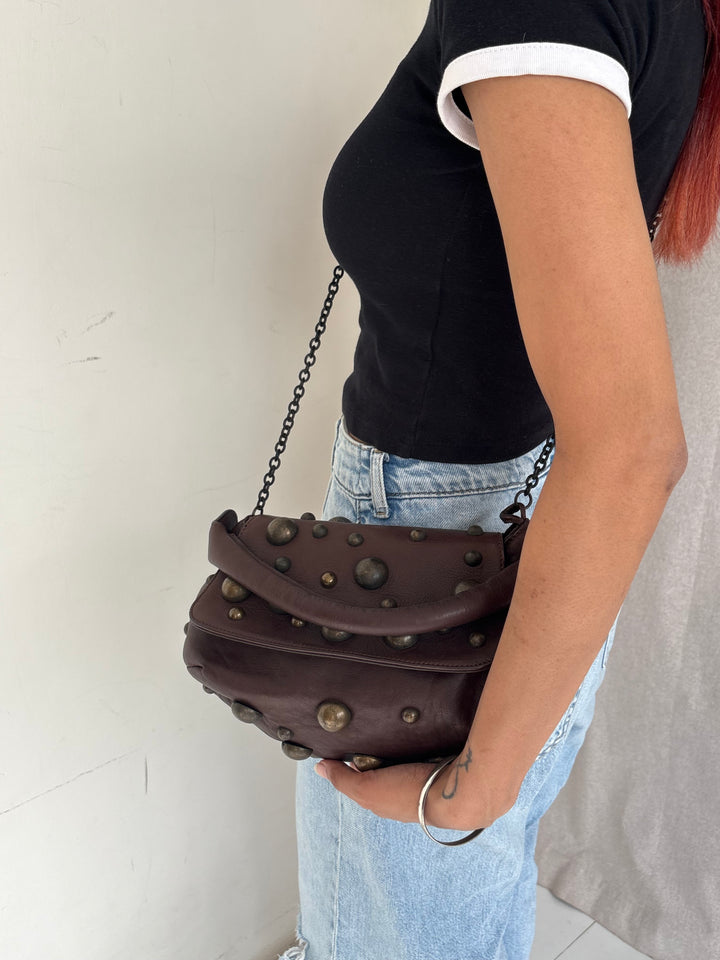 Sonia Rykiel Leather Shoulder Bag