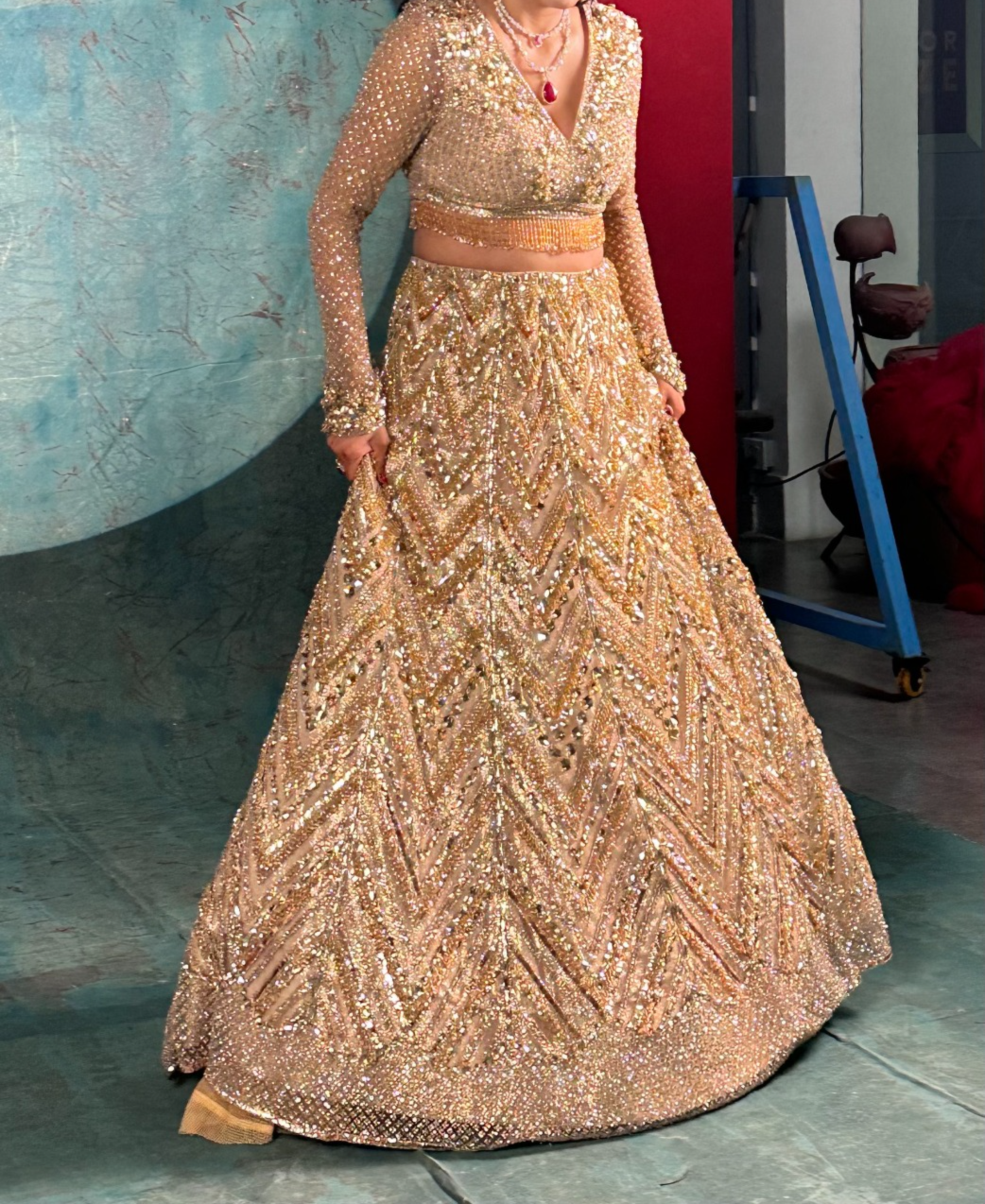 Manish Malhotra Embellished Lehenga Set