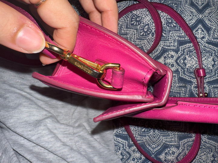 Jacquemus Le Chiquito Mini Leather Handbag