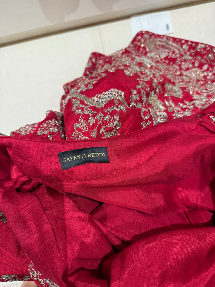 Jayanti Reddy Embroidered Lehenga Set