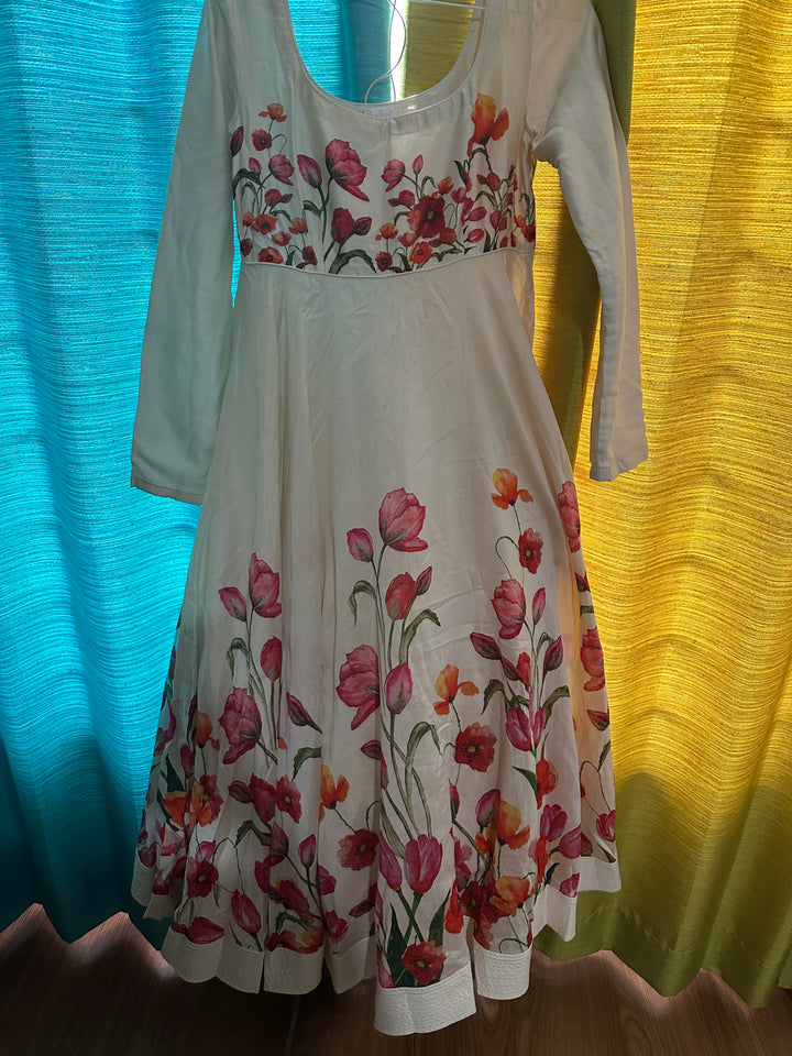 Balance By Rohit Bal Floral Anarkali Set