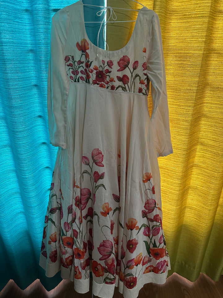 Balance By Rohit Bal Floral Anarkali Set