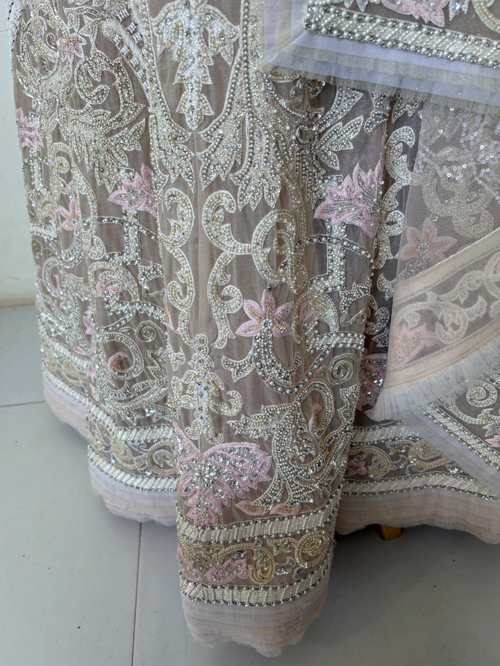 Abu Jani Sandeep Khosla Embroidered Lehenga Set
