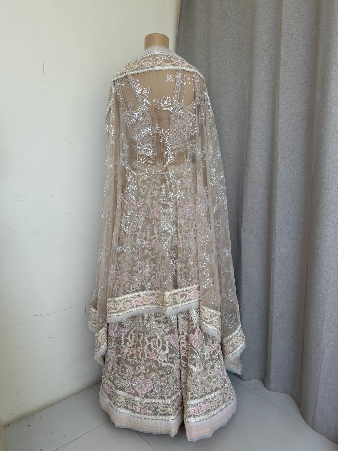 Abu Jani Sandeep Khosla Embroidered Lehenga Set