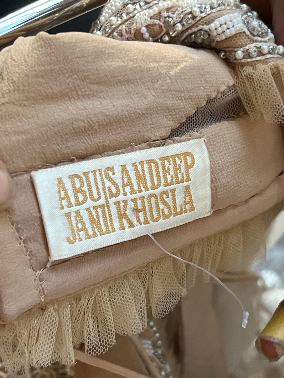 Abu Jani Sandeep Khosla Embroidered Lehenga Set