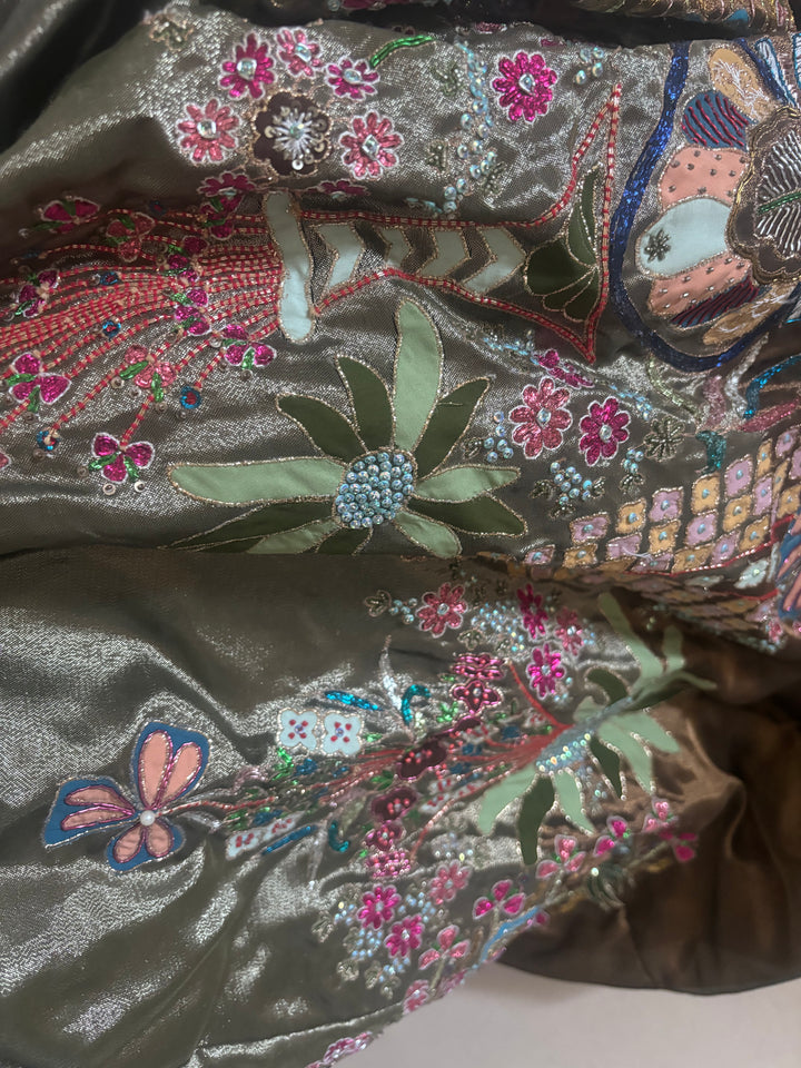Aisha Rao Green Lehenga Set