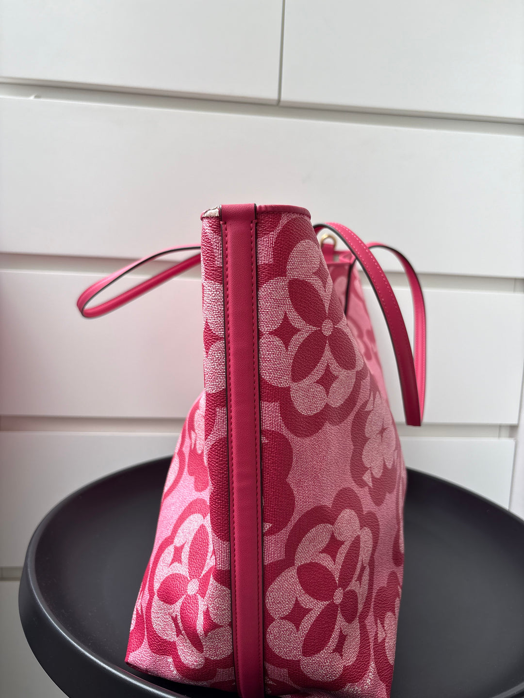 Kate Spade Oversized Spade Flower Monogram Coated Canvas Sutton Large Tote